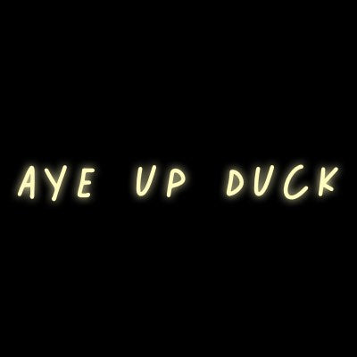 Custom Neon | Aye up duck