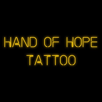 Custom Neon | HAND OF HOPE
TATTOO
