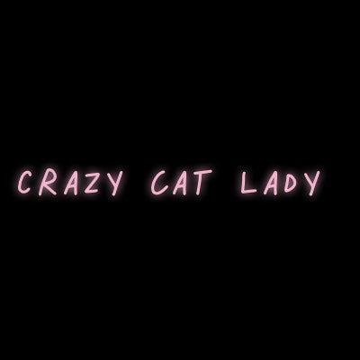 Custom Neon | Crazy cat lady