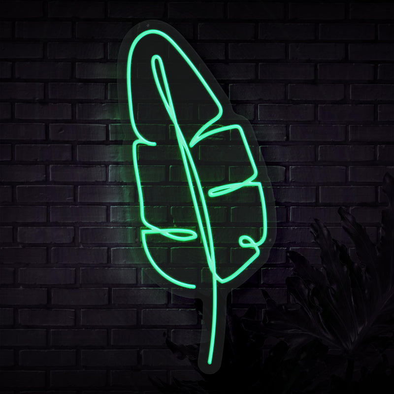 Banana Leaf Neon Sign