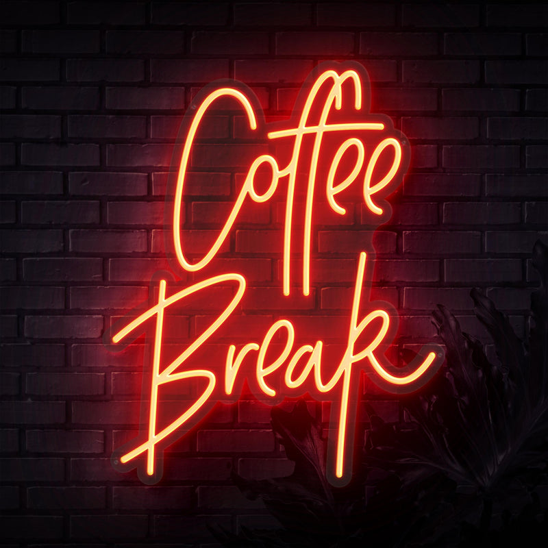 Coffee Break Neon Sign