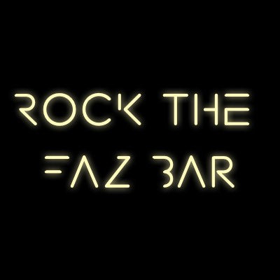 Custom Neon | Rock The 
Faz Bar