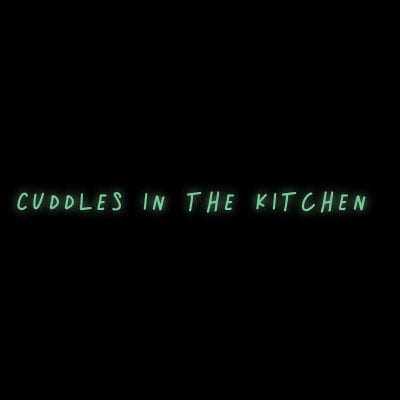 Custom Neon | Cuddles in the kitchen
